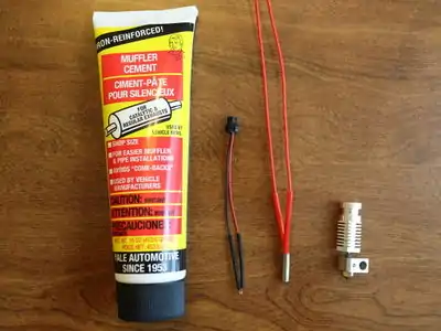 Hexagon hot end parts