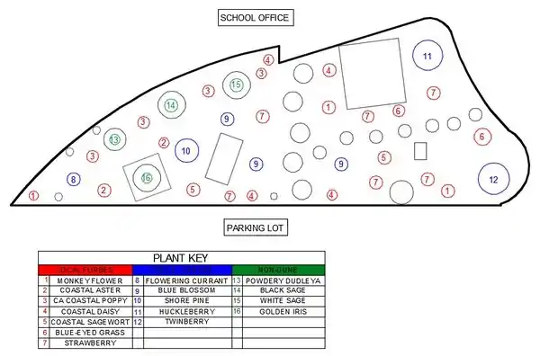 Figure-4: Plant list CAD (By Emily Higbee)