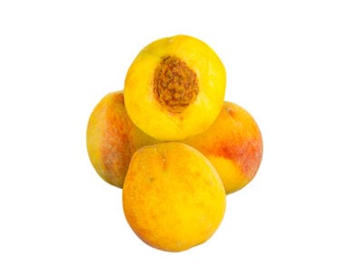 yellow peaches