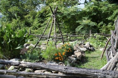 garden teepee