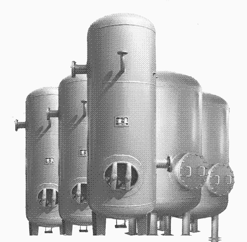 compressed air tanks