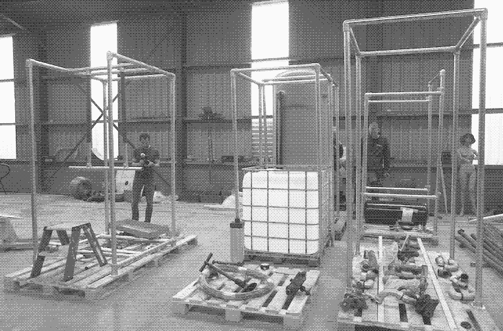 image human power plant under construction