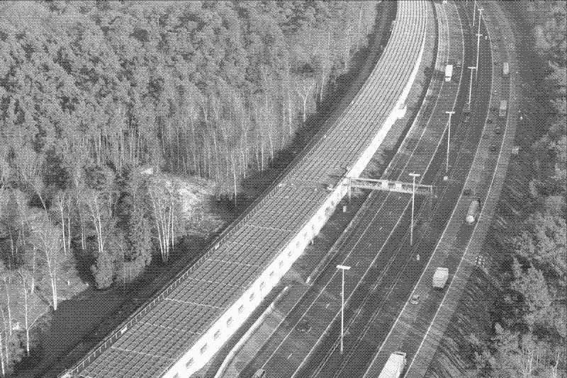 solar covered railway