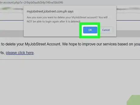 Image titled Delete a Jobstreet Account Step 8