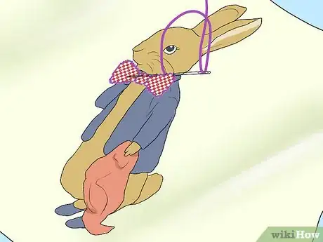 Image titled Add Embellishment by Embroidering Printed Fabrics Step 3