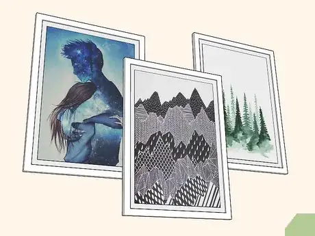 Image titled Hang a Grid Gallery Wall Step 3