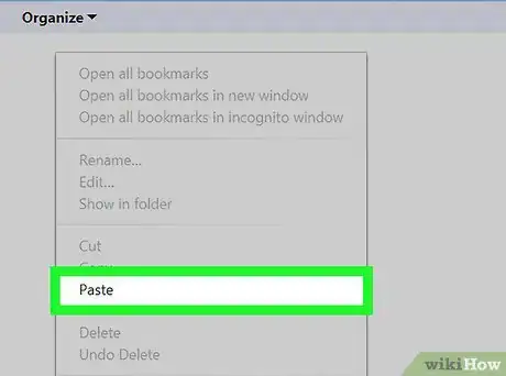 Image titled Move Bookmarks on Chrome on PC or Mac Step 9