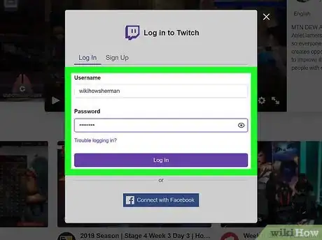 Image titled Delete a Twitch Account Step 2