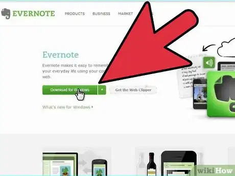 Image titled Install and Use Evernote Step 1