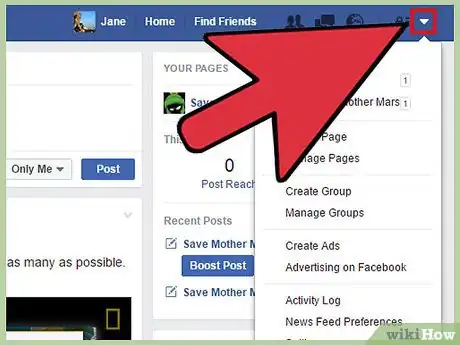 Image titled Change the Facebook Site's Viewing Language Step 14