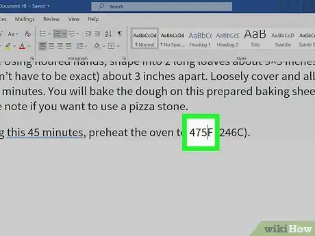 Image titled Add a Degree Symbol in Word Step 2