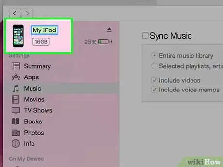 Image titled Format an iPod Mini Before Selling It Step 7