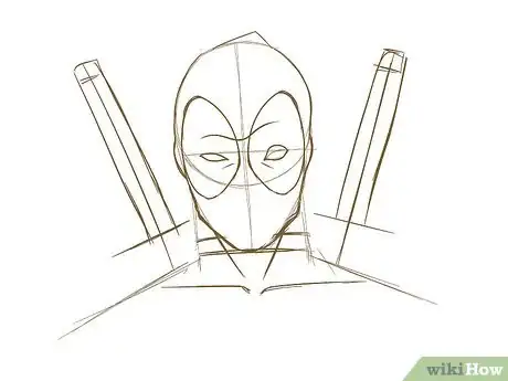 Image titled Draw Deadpool Step 13