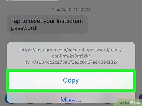 Image titled Copy a Text Message on iPhone Step 3