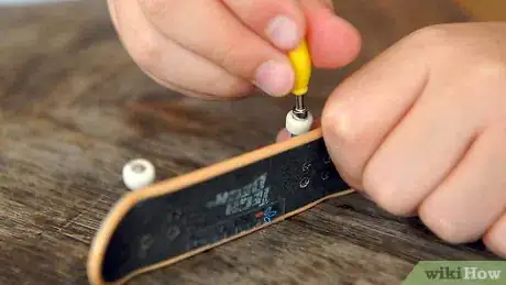 Image titled Tighten Your Wheels and Trucks on a Tech Deck Step 11