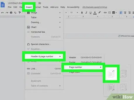 Image titled Create an APA Style Title Page via Google Drive Step 6