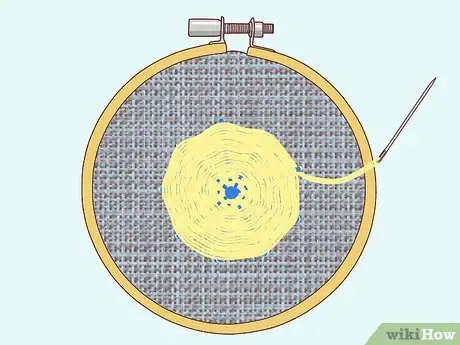 Image titled Do a Woven Wheel Stitch Step 10