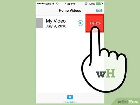 Image titled Delete Videos on an iPhone Step 4
