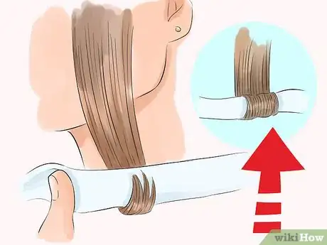 Image titled Curl Hair with Rags Step 7