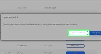 Cancel iHeartRadio on PC or Mac