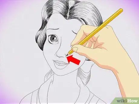 Image titled Draw a Realistic Portrait of Belle Step 8