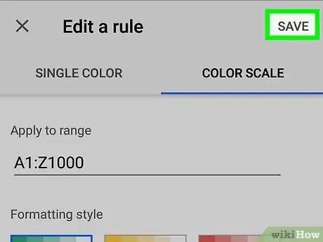 Image titled Highlight Every Other Row on Google Sheets on Android Step 22