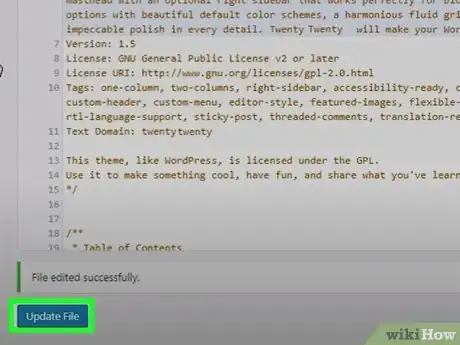 Image titled Rename a WordPress Theme Step 8