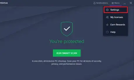 Image titled Avast settings.png