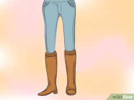 Image titled Wear Riding Boots Step 1