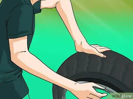 Image titled Mount Racing Go Kart Tires on One Piece Wheels Step 4