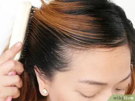 Image titled Make a Side Fringe Without Cutting Your Hair Step 8