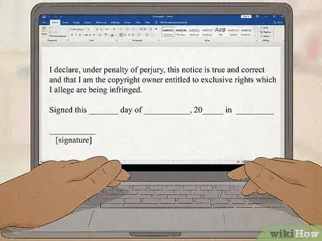 Image titled Write a DMCA Take Down Request Step 9