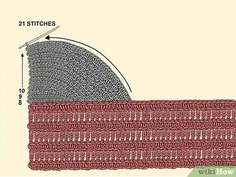 Image titled Crochet a Christmas Stocking Step 14