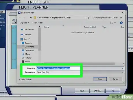 Image titled Save a Flight Game in Microsoft Flight Simulator X Step 6