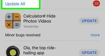 Update an App from the App Store on an iPhone