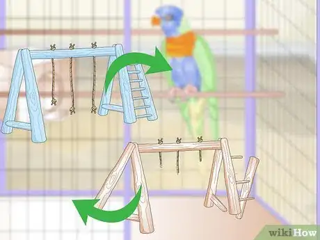 Image titled Clean and Maintain Lory and Lorikeet Habitats Step 14