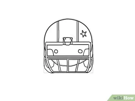 Image titled Draw a Football Helmet Step 7
