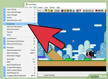 Image titled Build a Door and Level Entrance in Lunar Magic Step 6