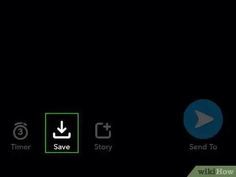 Image titled Share Snaps on Snapchat Step 3