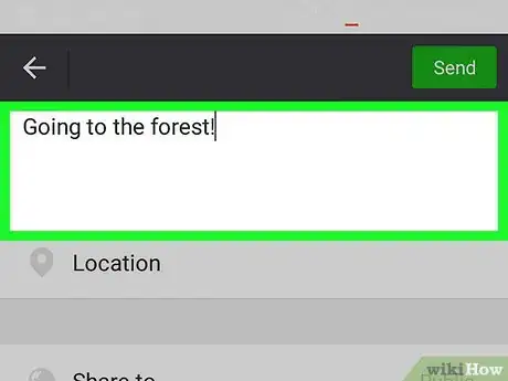 Image titled Post Text‐Only Memories on WeChat on Android Step 5