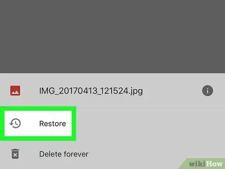 Image titled Recover Deleted Google Drive Files on iPhone or iPad Step 5