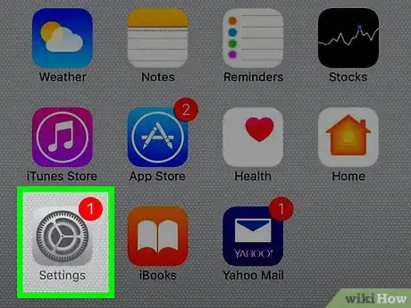 Image titled Stop Update Reminders on an iPhone Step 1