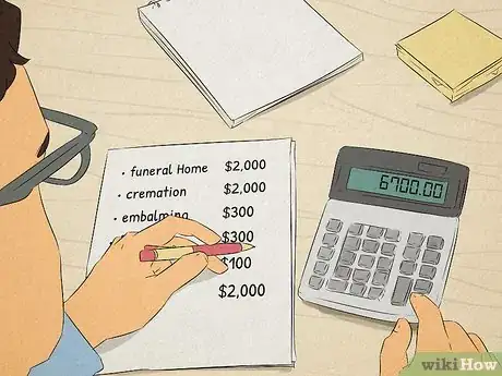 Image titled Pay for Funeral Expenses Step 1