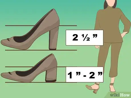 Image titled Wear Chunky Heels Step 1