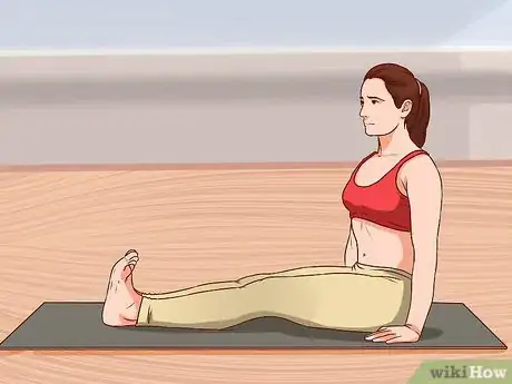 Image titled Do the Revolved Head to Knee Pose in Yoga Step 1