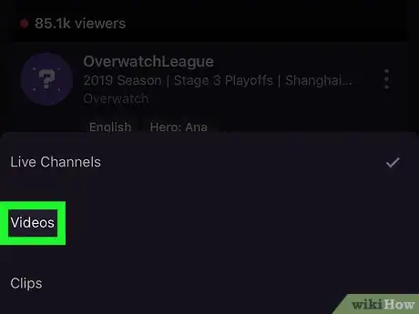 Image titled Pause a Twitch Stream on iPhone or iPad Step 9