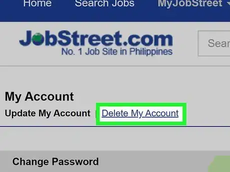 Image titled Delete a Jobstreet Account Step 6