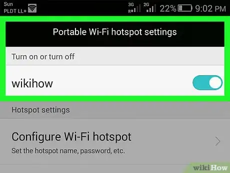 Image titled View Who Is Connected to Your Hotspot on Android Step 1