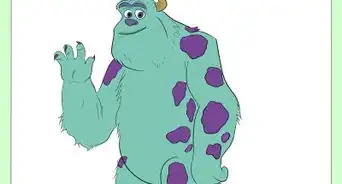 Draw Sully from Monster's Inc