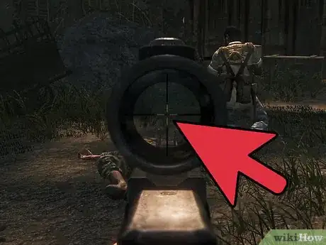 Image titled Get Good at Quick Scoping and No Scoping on Call of Duty Black Ops Step 2